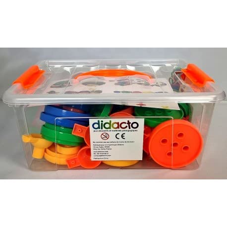 Boutons à Lacer Coffret de 72 pièces DI-055B5 pour la motricité