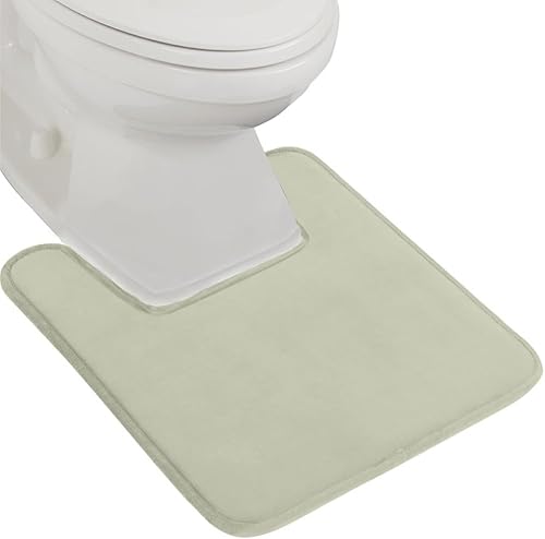 Miniatura 35 de GORILLA GRIP Alfombras de Baño de Espuma Viscoelástica, Tapetes de Baño de Terciopelo Suave y Absorbente, Puntos Duraderos en la Parte Inferior,