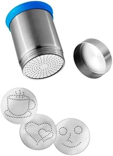 Motta ciasto, stalowe, srebrne, 6,7 x 6,7 x 10,5 cm