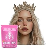 Queen Tape (30 Strips) - Hypoallergenic & Easy Removal Tape, Lifts Away Cleanly - No Irritation, Athletic, Sports, Blister, Grip Tape, Latex Free