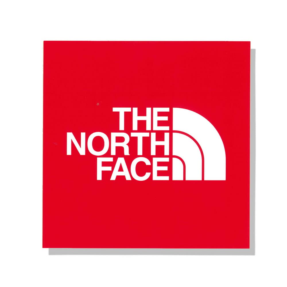ザ ノースフェイス THE NORTH FACE ロゴステッカー TNF Square Logo Sticker NN32014 レッド ファッション