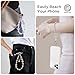 Posadina Phone Charm for Women, Anti-Theft Beaded Wrist Strap & Lanyard, Hands-Free Chain with Tether Tab