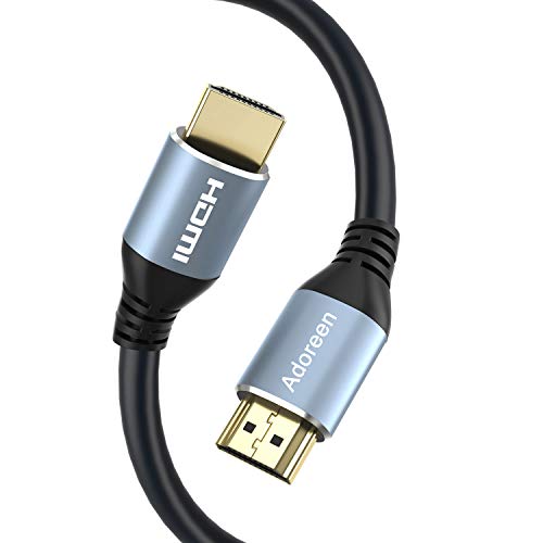 4K HDMI Cable 60feet,Adoreen High Speed 18Gbps HDMI 2.0 Cable, 3D 4K@60Hz 2K,1080P,Gold Connector,HDMI to HDMI Cord,Compatible Monitor Cable TV PC Xbox PS3