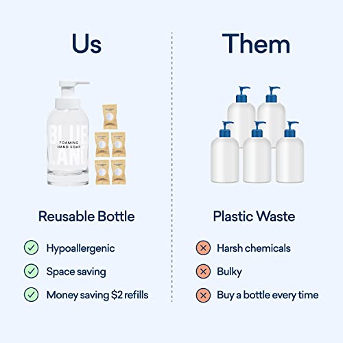 Blueland Foaming Hand Soap Refills - 10 Pack Tablets, Lavender Eucalyptus Scent, Eco Friendly Hand Soap And Cleaning Products - Makes 10 X 9 Fl Oz Bottles (90 Fl Oz Total) #TOP4