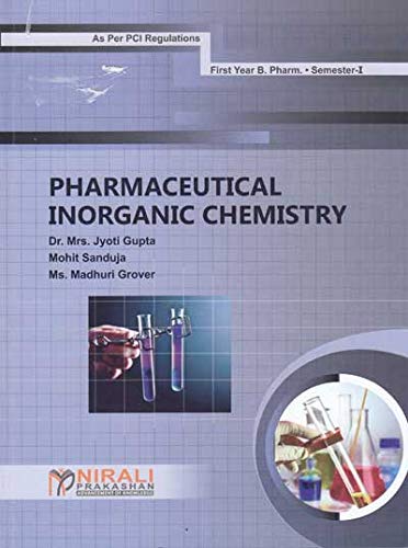 F.Y. B.Pharm Pharmaceutical Inorganic Chemistry