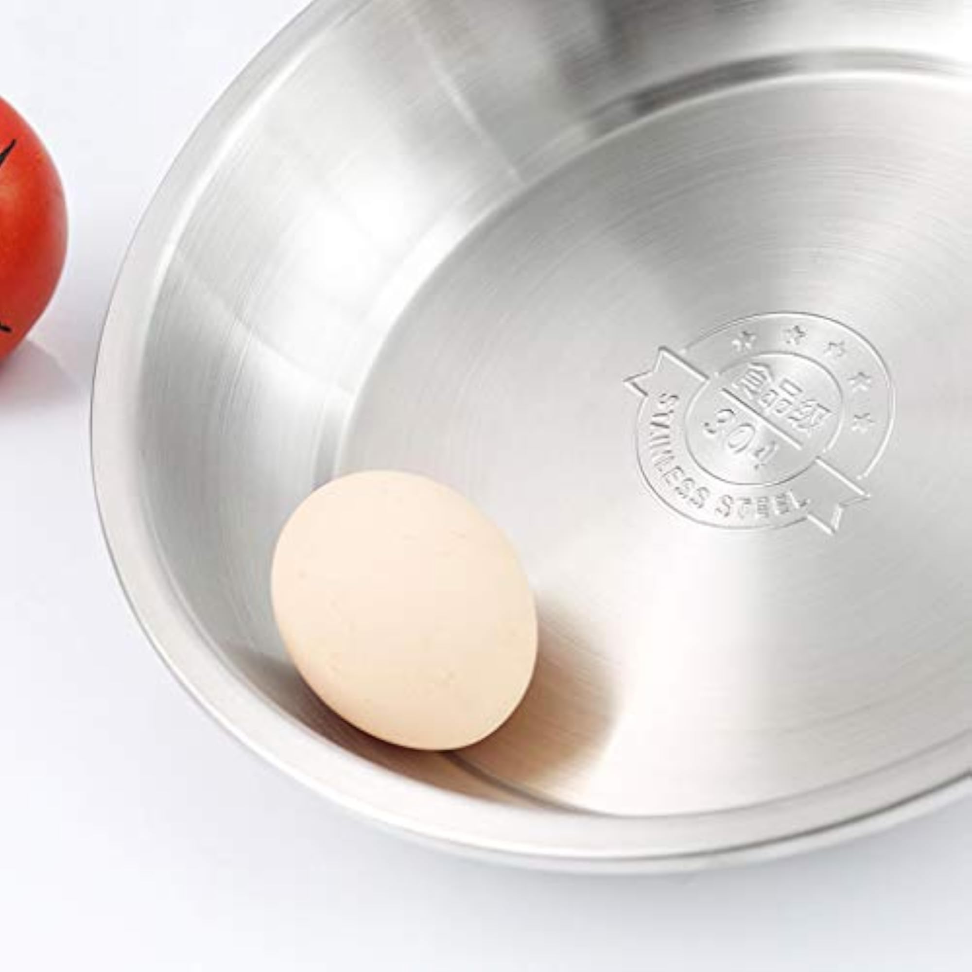 Camping Stainless Steel Dinner Plate, 16cm Food Container