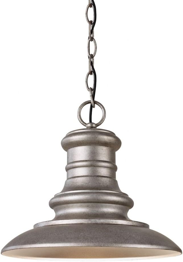 Feiss Lighting-Redding Station-One Light Outdoor Hanging Lantern in Period Inspired Style-12 Inch Wide by 11 Inch High-T