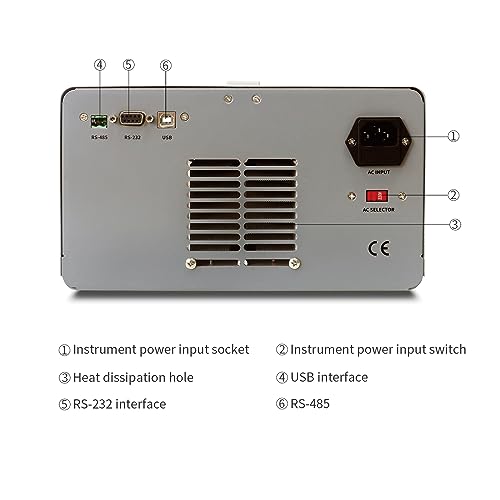 Image of MATRIX DC Power Supply Variable 30V 10A 615W, 10mV 1mA Bench Power Supply High Precision 3 Output, Linear Power Supply with Bright Screen, Series Parallel Mode, USB RS232 RS485 Interface, MPS-3010H-3C