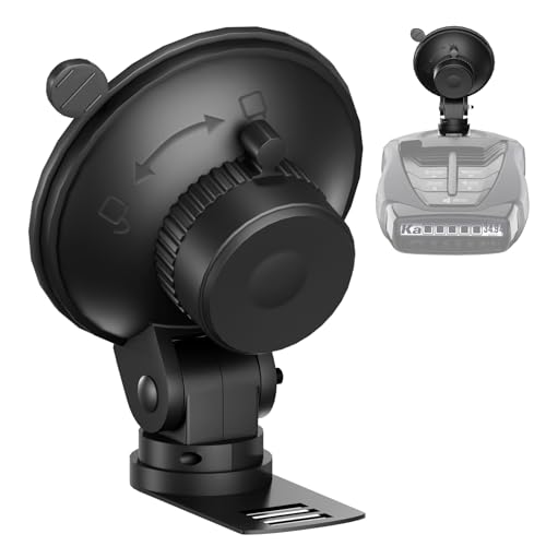 Radar Detector Mount,Car Radar mounting Bracket Suction Cup Holder,Windshield Radar Detector Suction Mount,for Cobra Escort Beltronics,Easy to Install