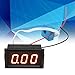 Hall Ammeter Current Sensor, DC Ammeter with Hall Sensor LED Digital Display, 50A Current Gauge for Vehicles Cars Trucks, High Accuracy Meter