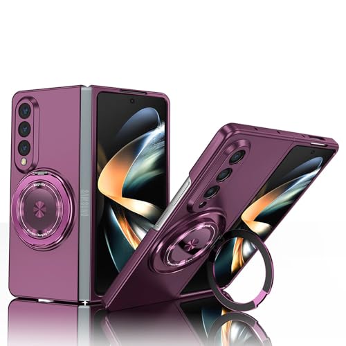Coque Galaxy Z Fold 5 rigide anti rayures compatible avec chargeur magnétique