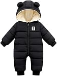 Baby Girls Boys Warm Snowsuit Jumpsuit Down Coat Romper Padded Puffer Jacket