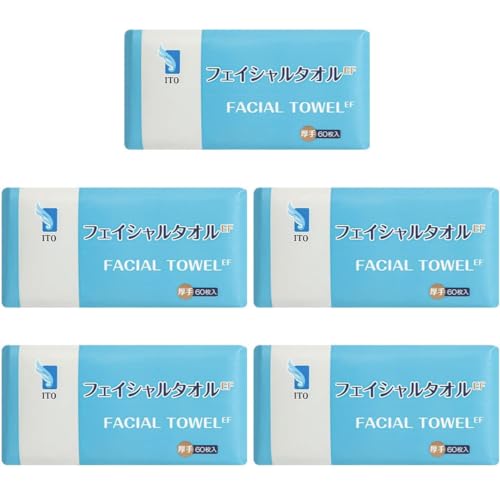 ITO NEW フェイシャルタオル 国内正規品 摩擦レス 肌荒れ対策 敏感肌 顔拭きシート クレンジングタオル 使い捨てタオル 厚手 洗顔タオル EF コットンタオル フェイスタオル 旅行 洗顔 化粧 メイク落とし アィティーオー 乾湿両用 敏感肌 瞬間吸