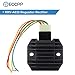 ECCPP Voltage Regulator Rectifier Fit for 2008-2013 for YAMAHA WR250R 1999-2001 for YAMAHA YZF R1 1999-2012 for YAMAHA YZF R6 RRV-A033 Rectifier Regulator