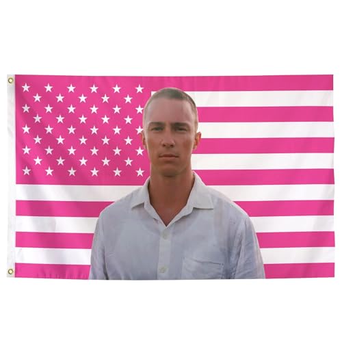 Drew Flags Starkey Tapestry Rafe Cameron American Flag Pink funny Tapestry 3x5Ft Drew poster starkey with 2 Brass Grommets For College Dorm Room Outdoor Parties Gift Decor et