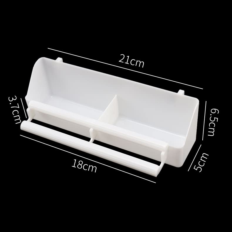 Mangeoire à oiseaux – Gobelets à suspendre pour nourriture et eau pour perroquets, perruches, calopsittes – Accessoires en plastique durable pour cages à oiseaux