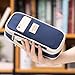 EASTHILL Big Capacity Pencil Case Large Pencil Pouch Stationery Pen Bag for Teen Girls-Navy