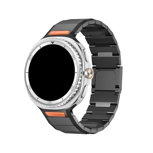 Bracelet métallique WUURAA idéal du bureau aux soirées pour Galaxy Watch 8 Classic