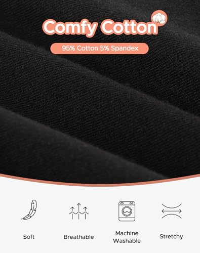 INNERSY Girls Cotton Underwear Teen Comfortable Panties Size 8-16 Briefs 6 Pack4