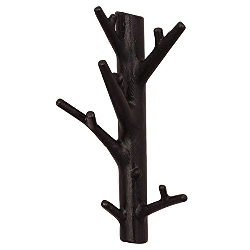 bosign 291226 Porte-Manteau Branch Hanger Noir Mat, Métal, 1 Cover