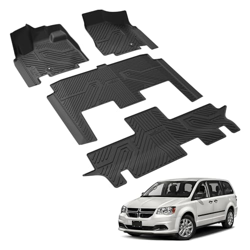 Image of LASFIT Floor Mats for Dodge Grand Caravan 2013-2020 /Chrysler Town & Country