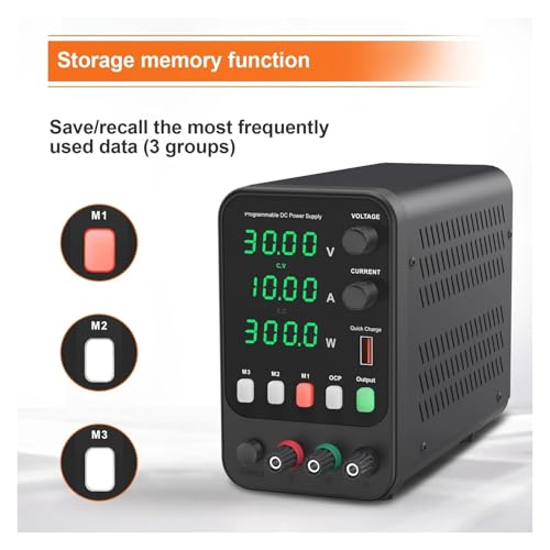 Alimentation à découpage stabilisée APS1203H 120V 3A avec mémoire