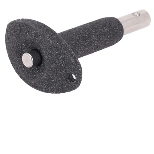 Lawnoval Kit de herramientas de extracción de rodamientos de acero para monopatines y dispositivos mecánicos, accesorio portátil de desmontaje de rodamientos de rueda en color negro