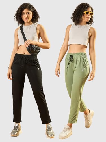 Image of Modeve Women Track Regular Fit Pants