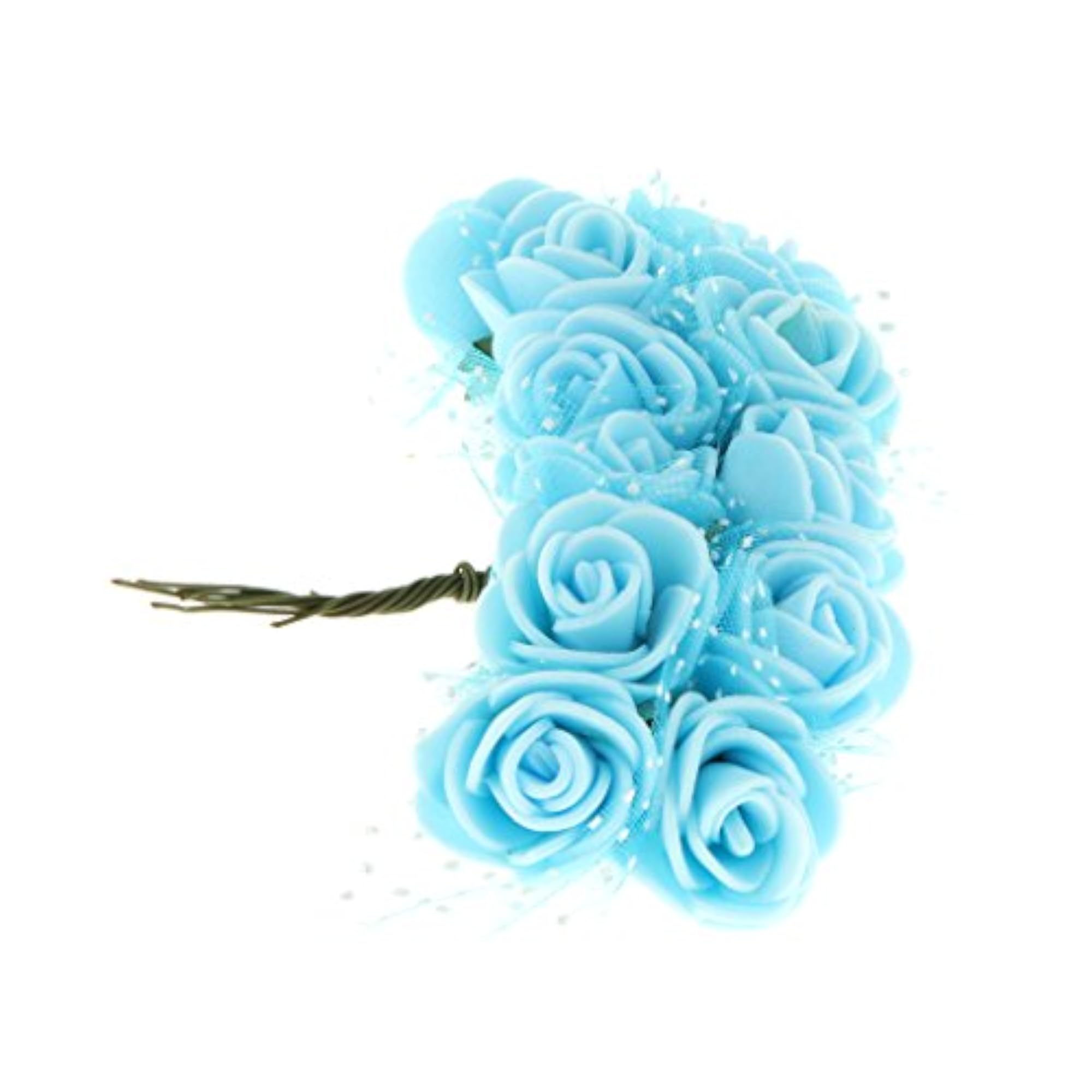 Bunch of 144 Artificial Small Roses for Home Decor