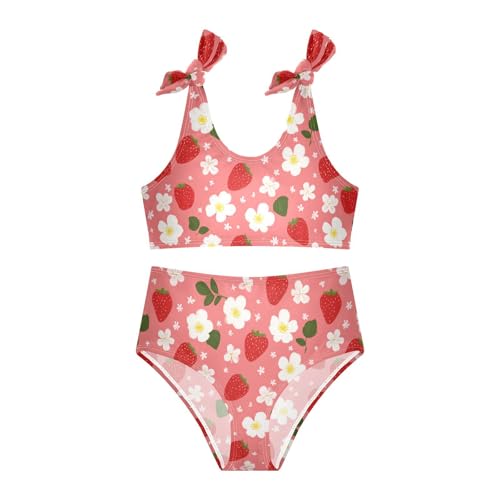 Image of Boccsty Summer Girls Swimsuits Kids Bikini Sets 2 Pcs Bathing Suit for 3T-12T