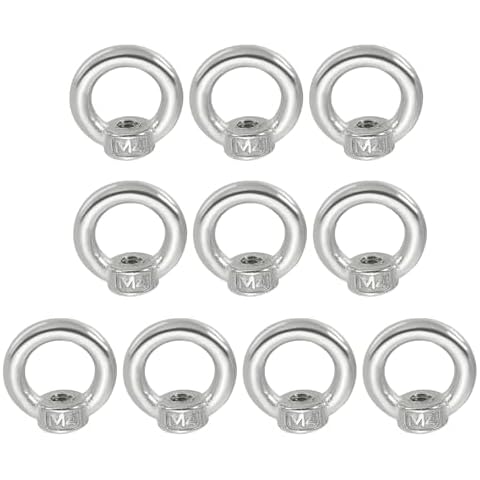 PATIKIL M4 Stainless Steel Lifting Eye Nuts Cover