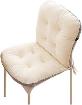 Seat Cushions for Long Sitting Office Chair Cushion with Back Support Lazy Sofa Bedroom Chair Integrated Pad