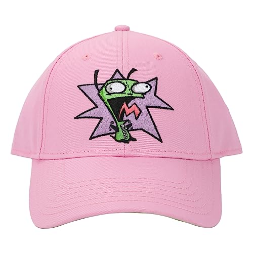 Invader Zim Girl Bright Pink Baseball Hat2