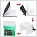 Studio Light Tent Kit by Kshioe, Table Top Photography Lighting Box with Tripod Stand Phone Clip Holder and Backdrops (24in*24in)
