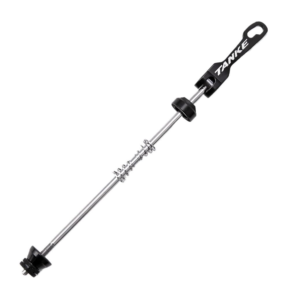 Cycling Quick Releases Bicycle Quick Release Bolt Hub Skewers Lever Axle Road Mountain Bike Replacement Cycling Parts For Front 100mm Rear 135mm Quick Release Skewer ( Color : Black lever rear )