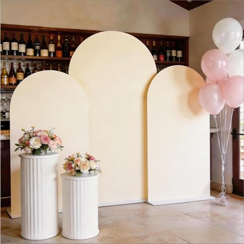 Housse en tissu pour arche de mariage pour masquer les structures et supprimer les plis
