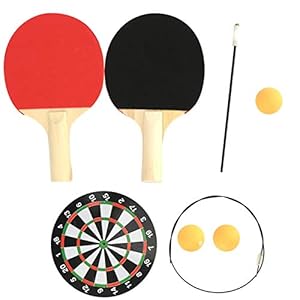 Jershal Tafeltennis -Elastische zachte schacht Tafeltennis Trainer Kinderen Indoor Bing Pong Training Apparaat