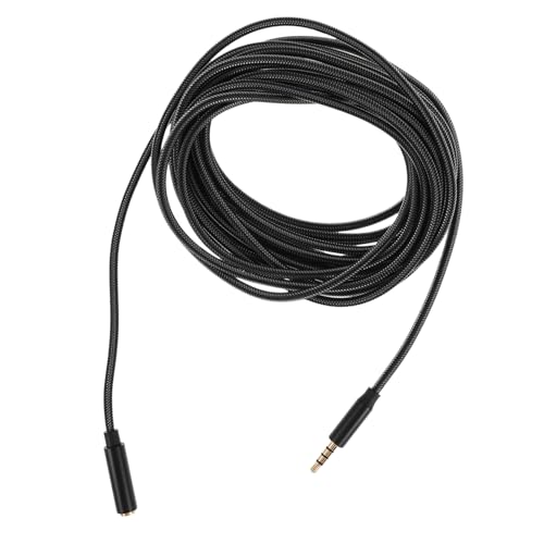 Gadpiparty Cable De Extensión Para Auriculares 5 Unidades Para Auriculares Altavoces De Ordenador Cable Micro USB A Auxiliar Divisor De Cable Auxiliar Doble Cable De Extensión Para