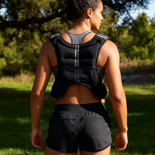 Image of Weighted Vest for Men Women, 12LB /16LB Weight Vest with Reflective Strips, Strength Training Running for Running, Training Workout, Jogging, Walking