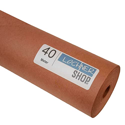 Lochnershop Pink Butcher Paper, Lebensmittelechtes Metzgerpapier, Original USA Kraftpapier 61 cm x 40 m Rolle, 24" Cover