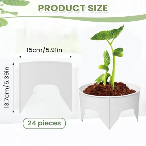 Anneau de support modulaire pour sublimer vos massifs de fleurs