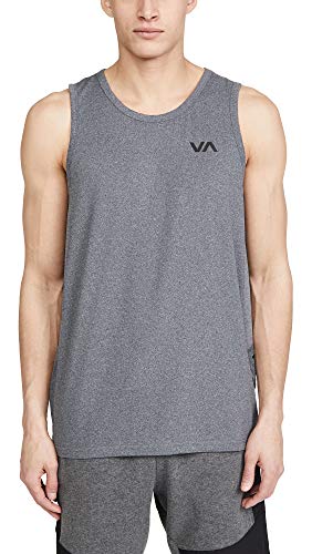 RVCA Sport Sport Vent Tank Top Brown Medium