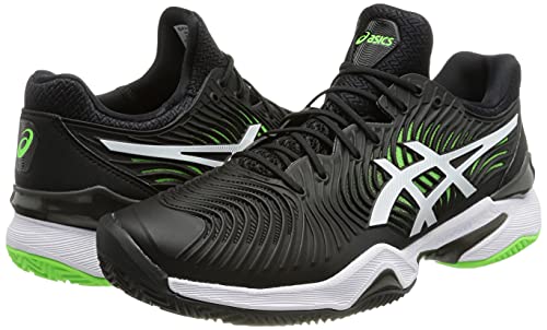 Foto von ASICS Herren Court Ff 2 Clay Tennisschuh, Black Green Gecko, 50.5 EU