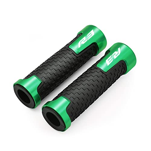 Poignée guidon 22mm pour Yamaha R3 2015-2020 - Revêtement antidérapant moto