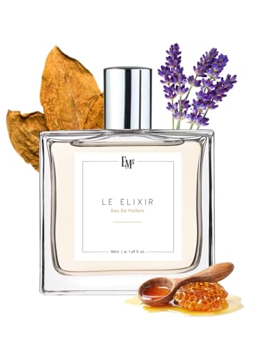 Image of EM5 Le Elixir Perfume for Men | Vanilla Amber Tobacco Fresh Spicy Fragrance | 50 ml Eau de Parfum Spray | Luxury Gift for Him
