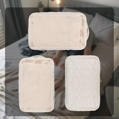 2 piezas bolsa organizadora impermeable para pañales miniatura 3