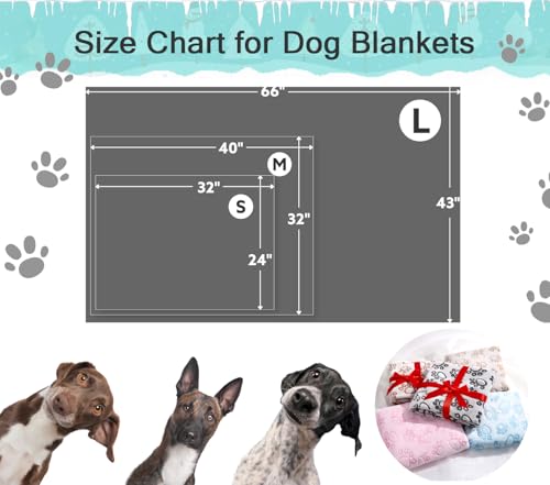 Stuffed® Premium Soft Dog Blanket Washable, 40"x32" Cat Blanket for Indoor Cats Large Medium Small Dog Puppy Essentials (Grey) by Stuffed - Image 8