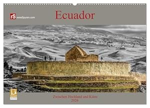 Ecuador 2026 Zwischen Hochland und Küste (Wandkalender 2026 DIN A2 quer), CALVENDO Monatskalender: Ecuador - kleines Land mit vielen Facetten (CALVENDO Orte)