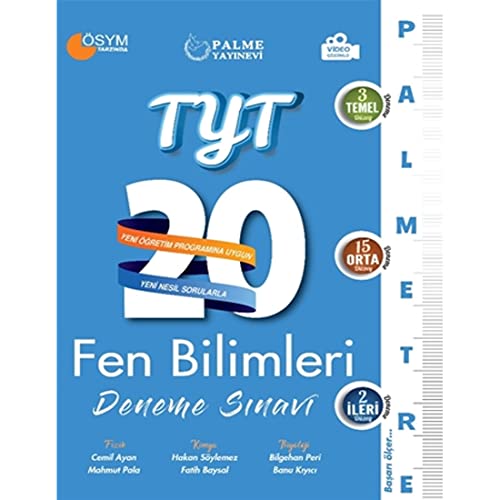TYT Fen Bilimleri 20 Deneme Sinavi (Palmetre Serisi)