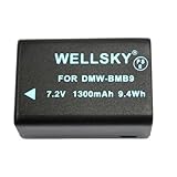 WELLSKY DMW-BMB9 互換バッテリー [ 純正充電器で充電可能 残量表示可能 純正品と同じよう使用可能 ] パナソニック ルミックス DMC-FZ45 / DMC-FZ40 / DMC-FZ48 / DMC-FZ100 / DMC-FZ150 / DMC-FZ70 / DC-FZ85